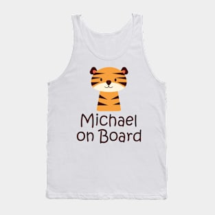 Michael on board sticker Tank Top